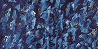 Profondo blu - Tecnica mista 150x115 cm